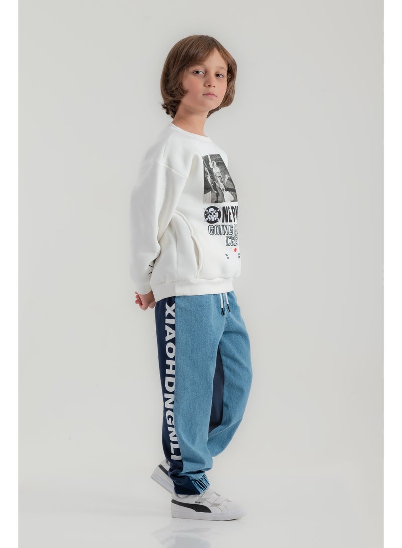 سي إن جينز وير كيدز بنطلون أولادي XIAOHDNGNLI - Image 3